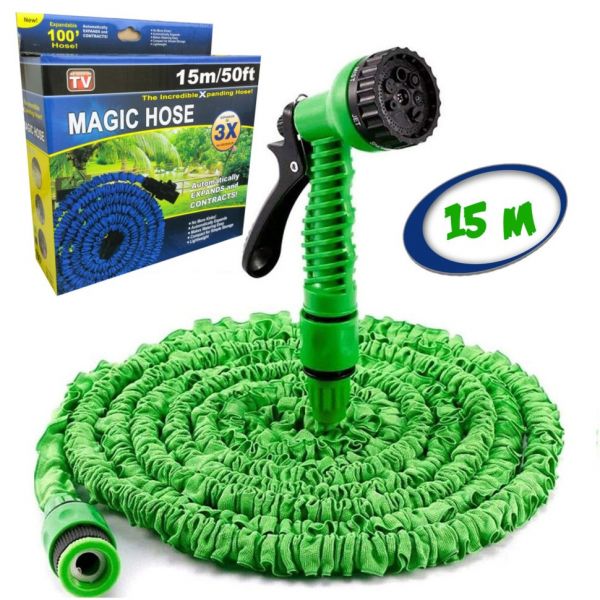 Flexible hose Magic Hose 15m green